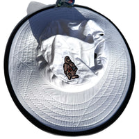 IMPERIAL OVBER SIZED SUN PROTECTION HAT - WHITE