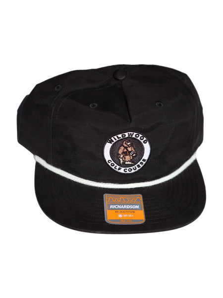 SPORTY ROPE HAT - BLACK