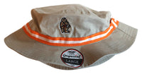 BUCKET HAT - (BEIGE/ORANGE)