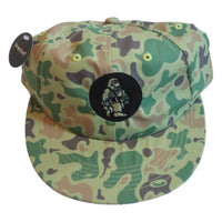 CAMO HAT - (GREEN/BLACK)