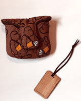 "SQUATCH" MALLET COVER + BAG TAG