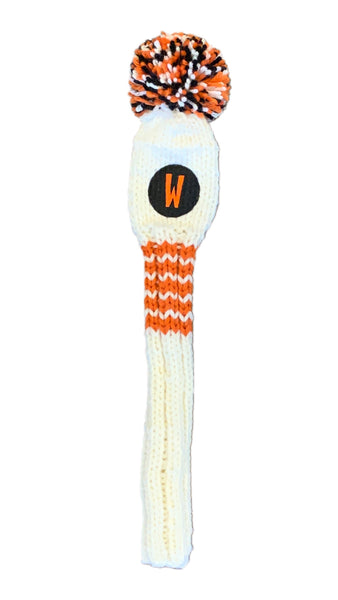 KNIT HYBRID COVER - (WHITE/ORANGE/BLACK)