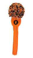 KNIT FAIRWAY COVER - (ORANGE/BLACK)