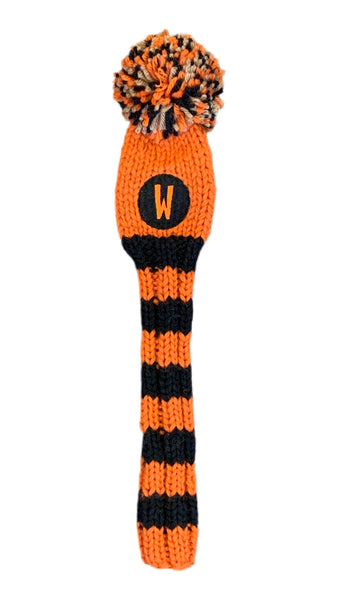 KNIT HYBRID COVER - (ORANGE/BLACK)