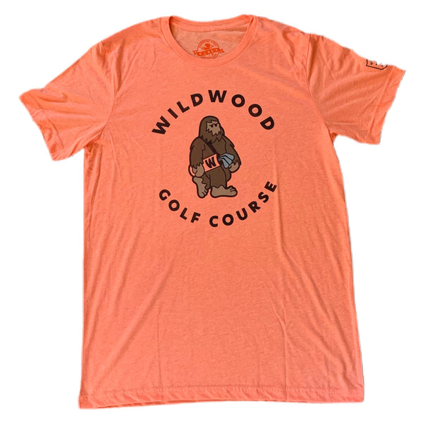 SHORT SLEEVE TEE SHIRT - (ORANGE)