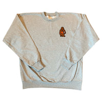 CREW NECK SWEATSHIRT - (GRAY)