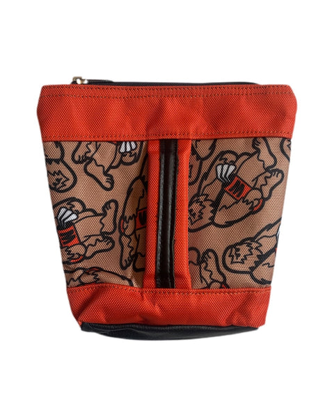 SHAG BAG - (ORANGE/BROWN)
