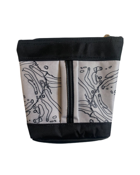 SHAG BAG - (WHITE/BLACK)