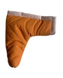 CUSTOM PUTTER COVER - (ORANGE/WHITE) BLADE